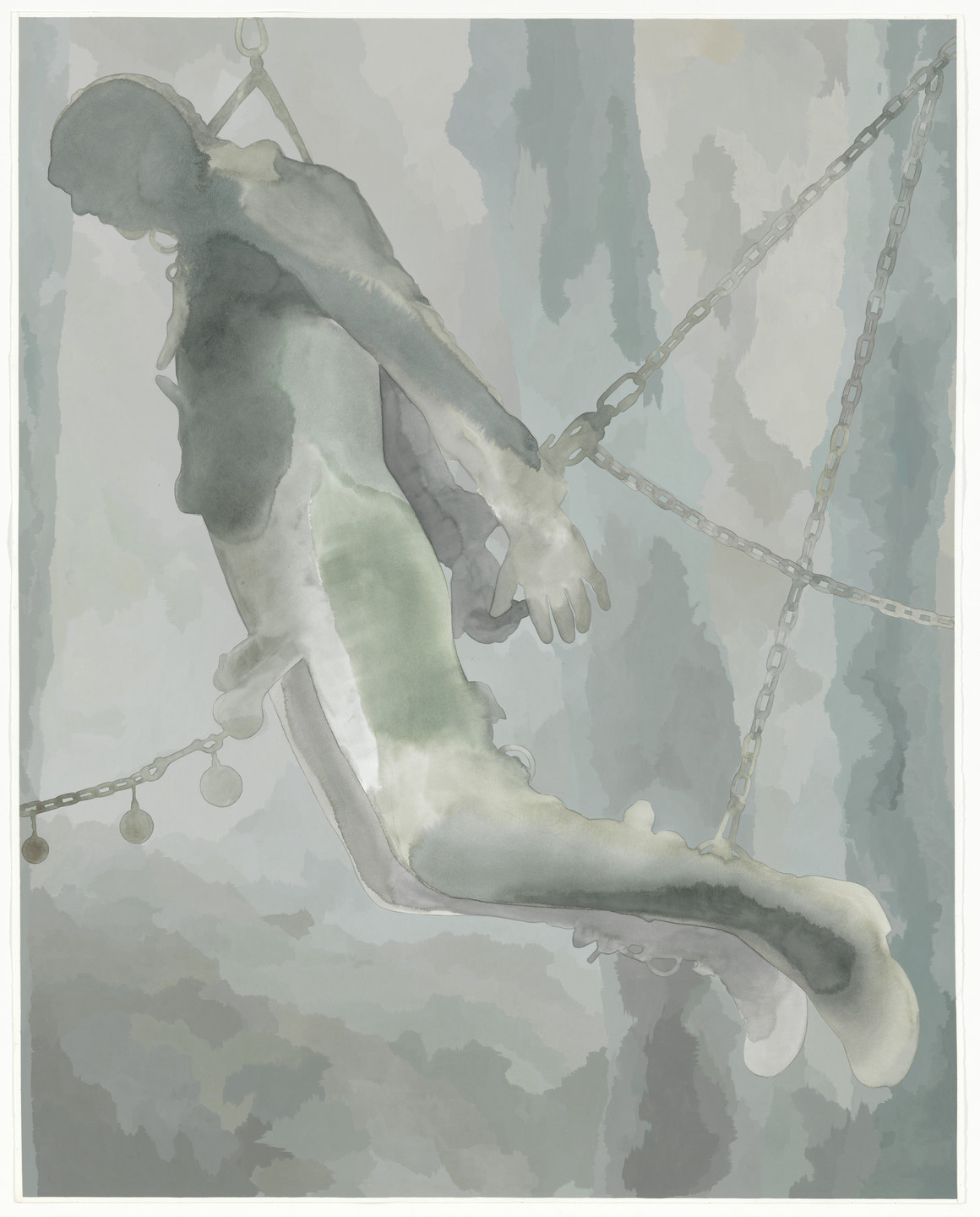 Monica Majoli. Hanging Rubberman #2. (2003)