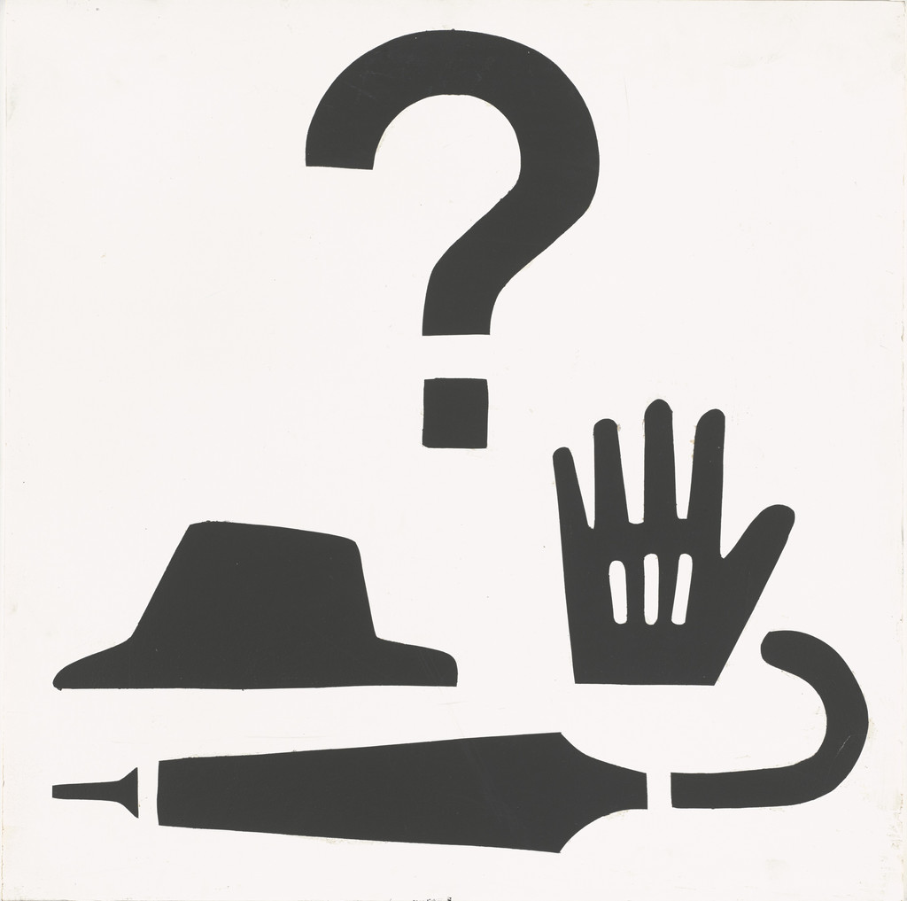 Untitled from Signs series, Matt Mullican, 1980