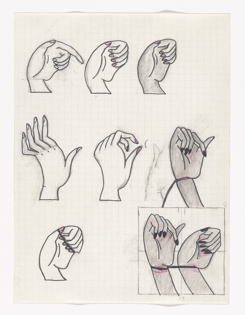 Untitled (nine hands)