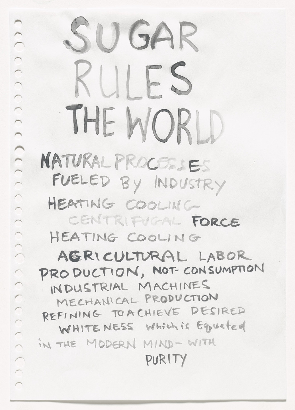 Kara Walker. Sugar Makes This World. 2013–14