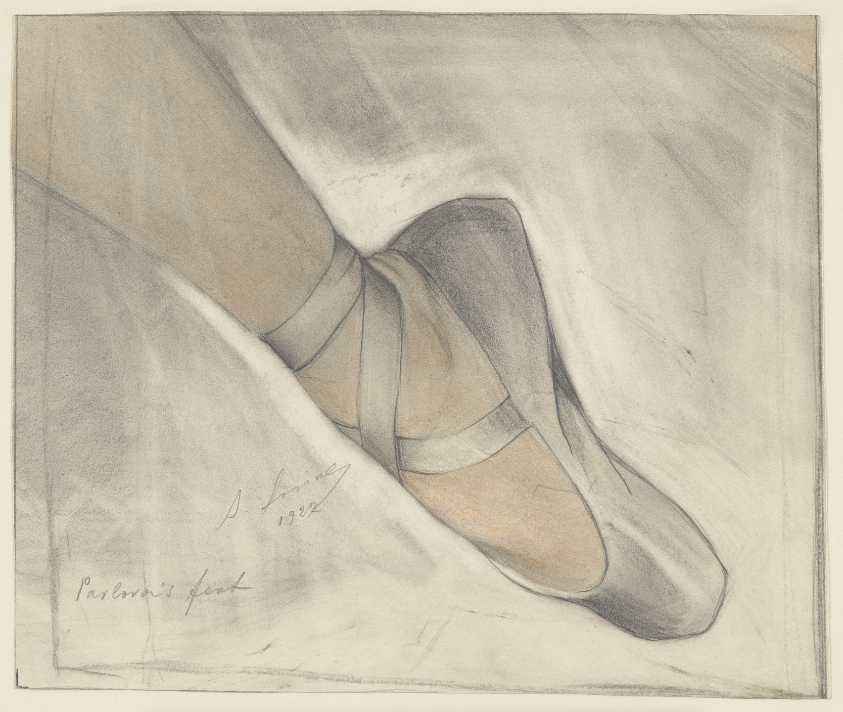 Savely Sorine. Pavlova&#39;s Foot. 1922