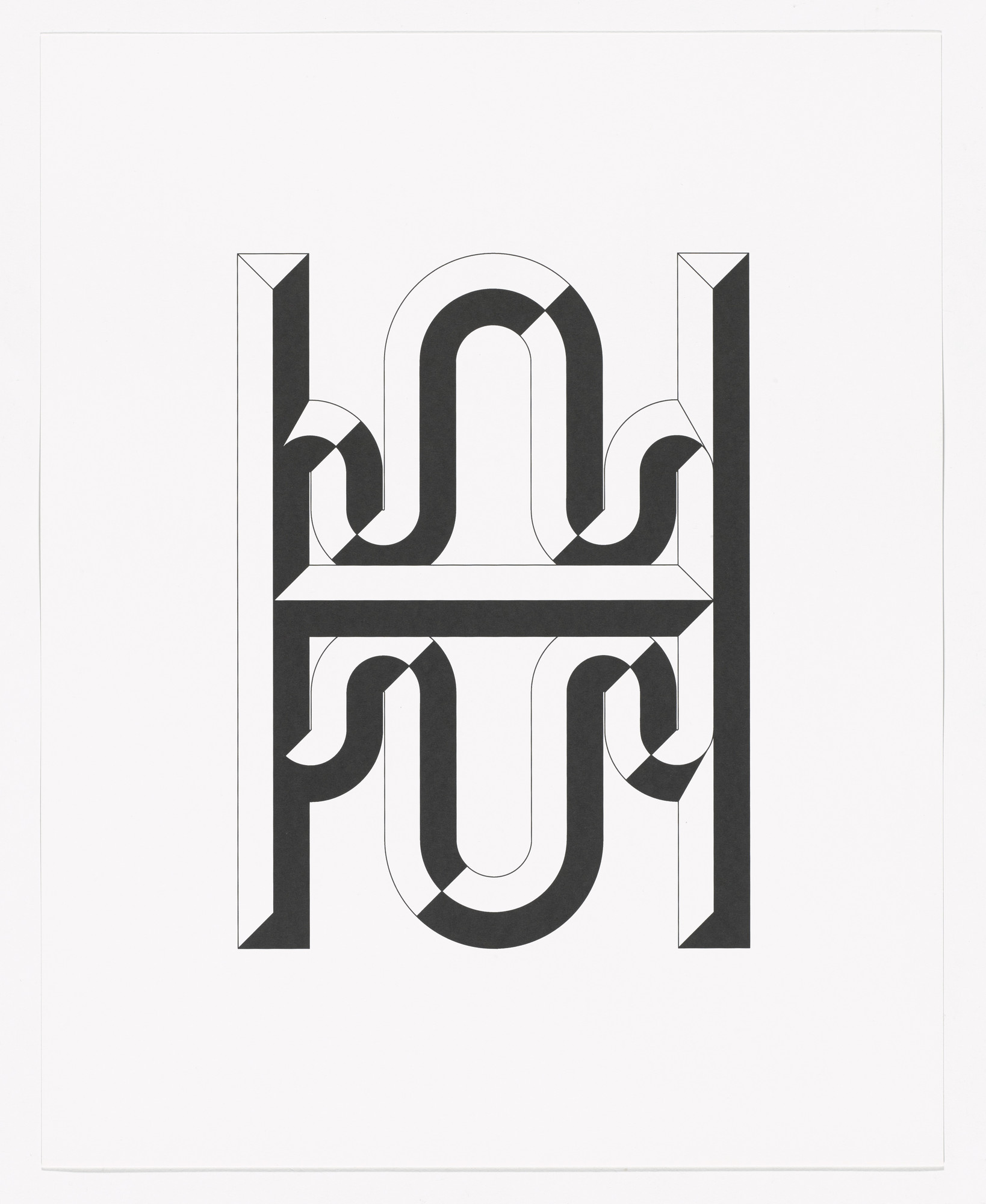 Tauba Auerbach. Stone Cactus from Type Specimen Portfolio