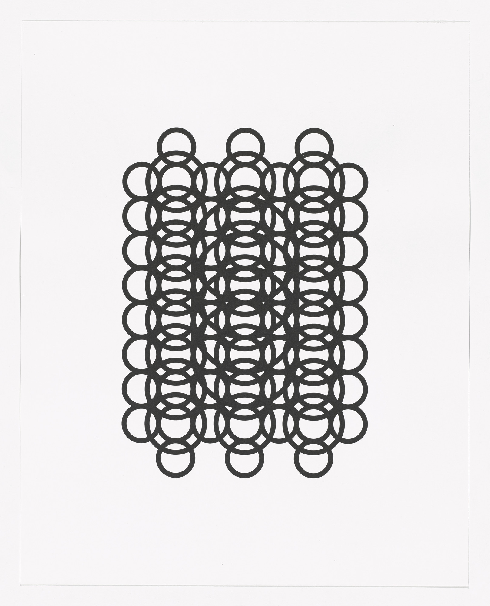 Tauba Auerbach. Lace Japanese Maille from Type Specimen Portfolio