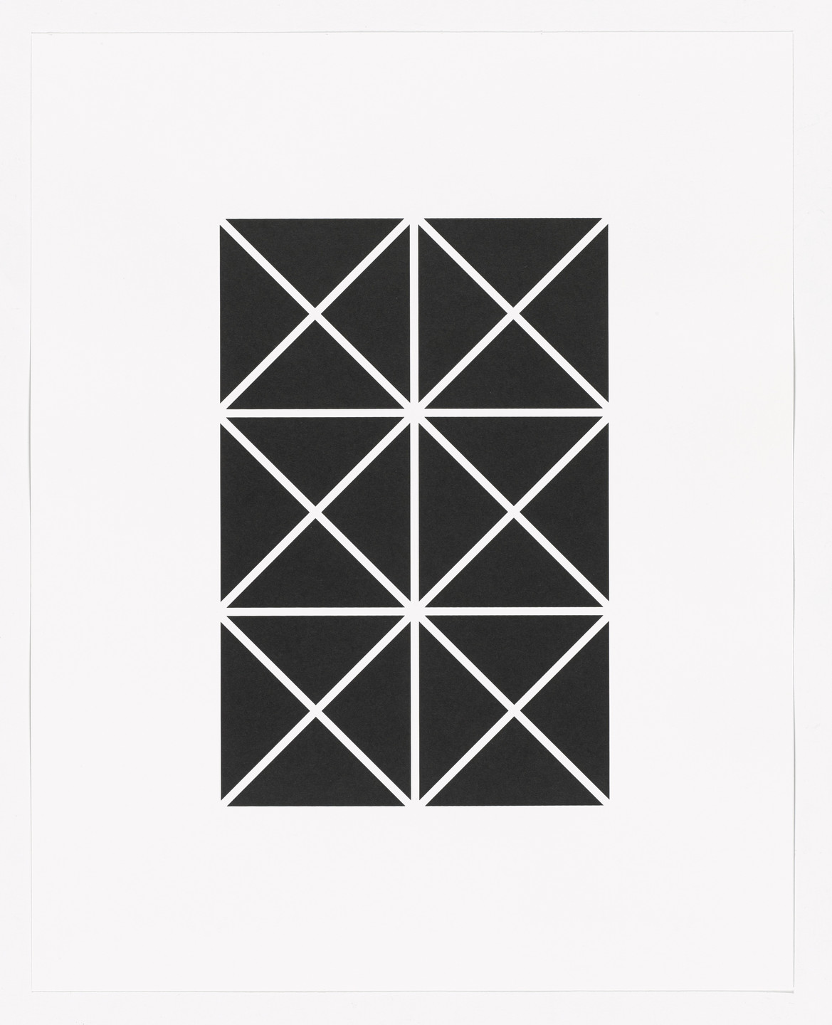 Tauba Auerbach. Glasser from Type Specimen Portfolio. 2009, printed 2013
