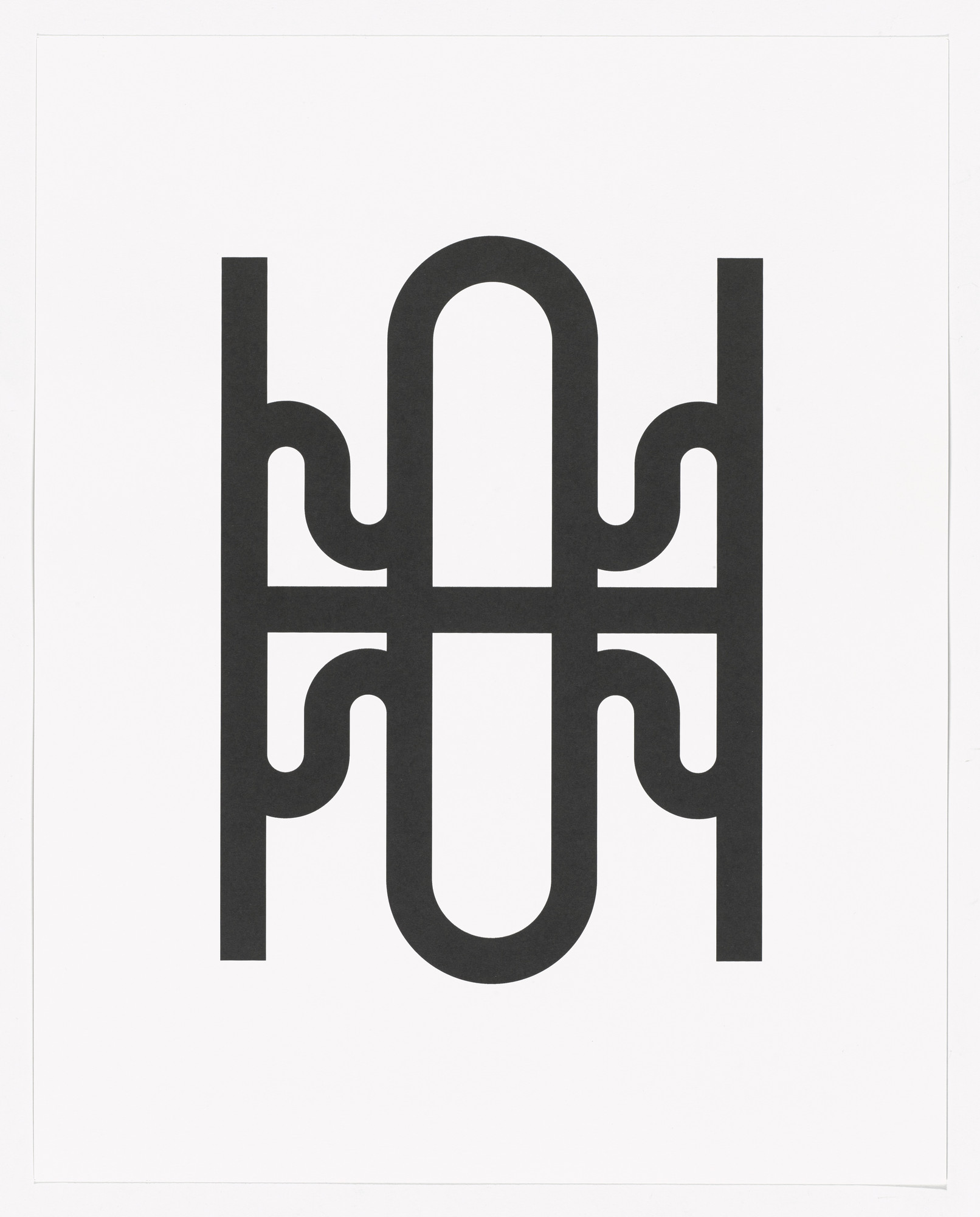 Tauba Auerbach. Cactus from Type Specimen Portfolio
