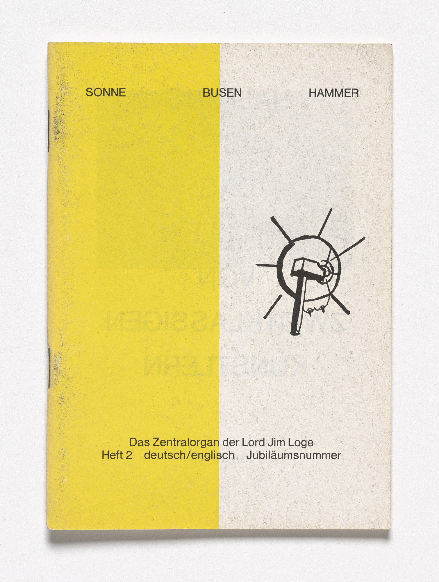 Martin Kippenberger. Sonne Busen Hammer, no. 2