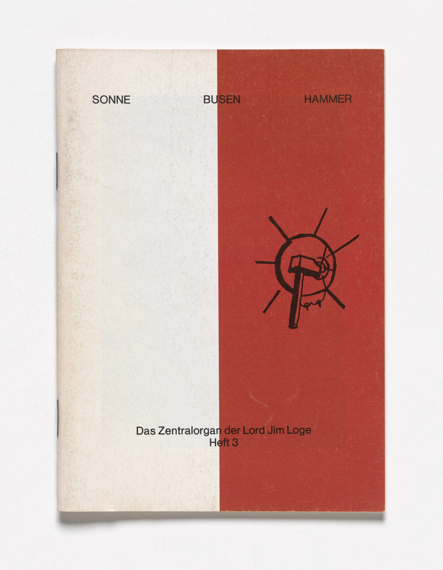 Martin Kippenberger. Sonne Busen Hammer, no. 3
