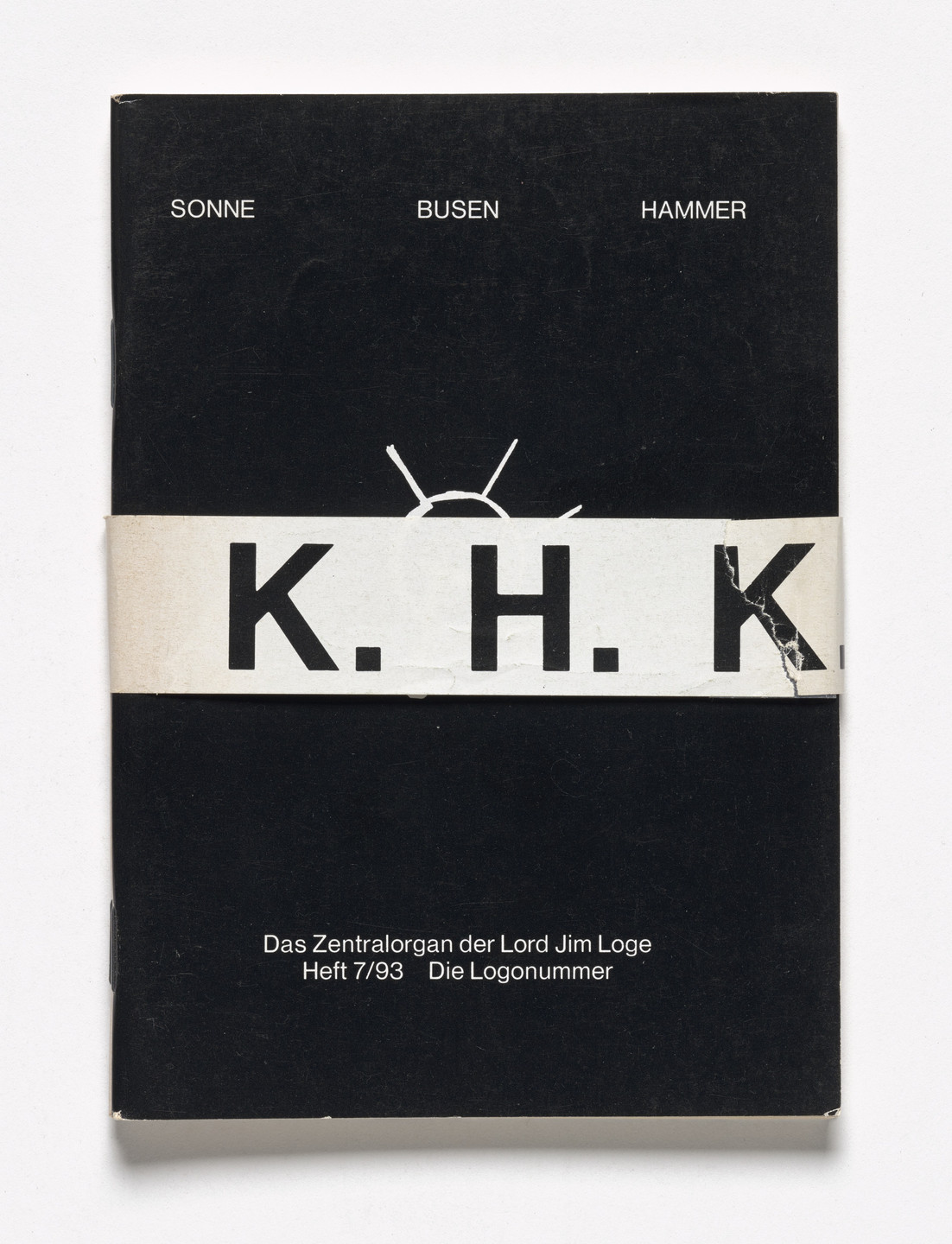 Martin Kippenberger. Sonne Busen Hammer, no. 7. 1993