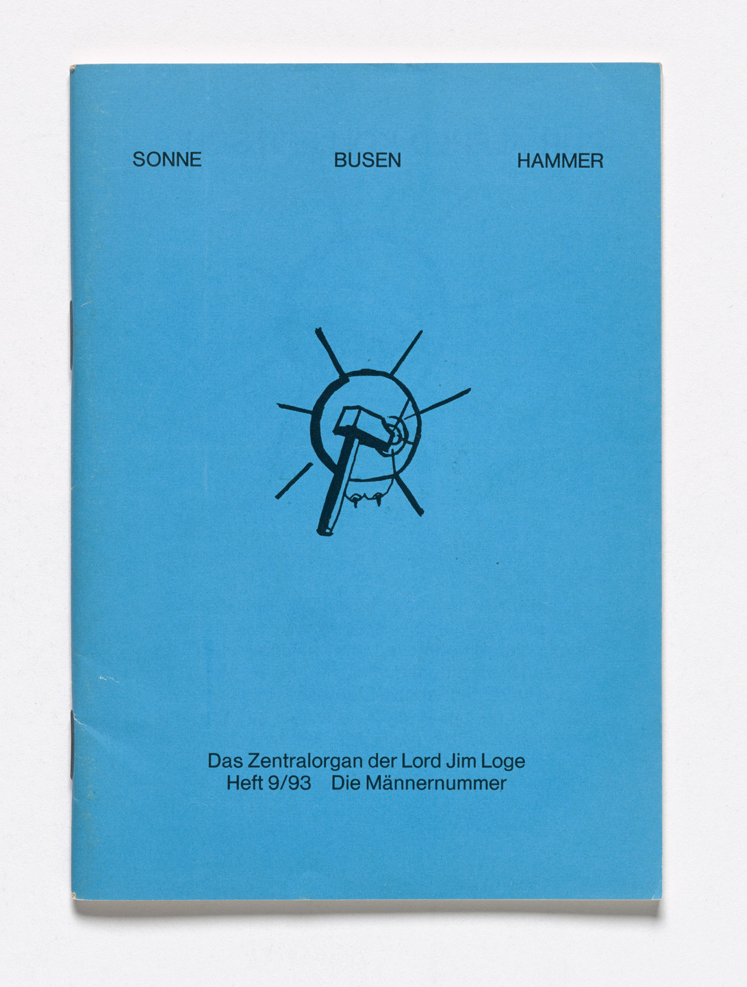 Martin Kippenberger. Sonne Busen Hammer, no. 9. 1993