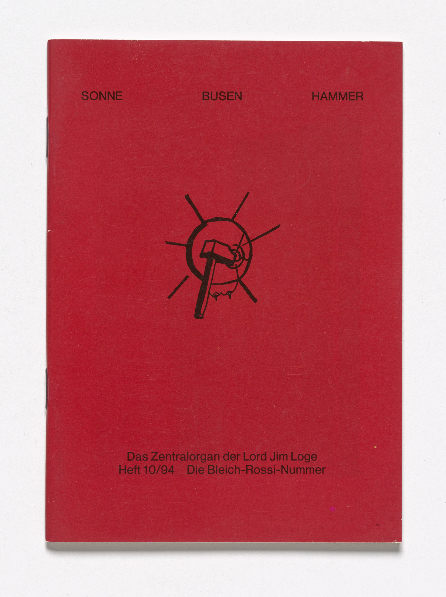 Martin Kippenberger. Sonne Busen Hammer, no. 10