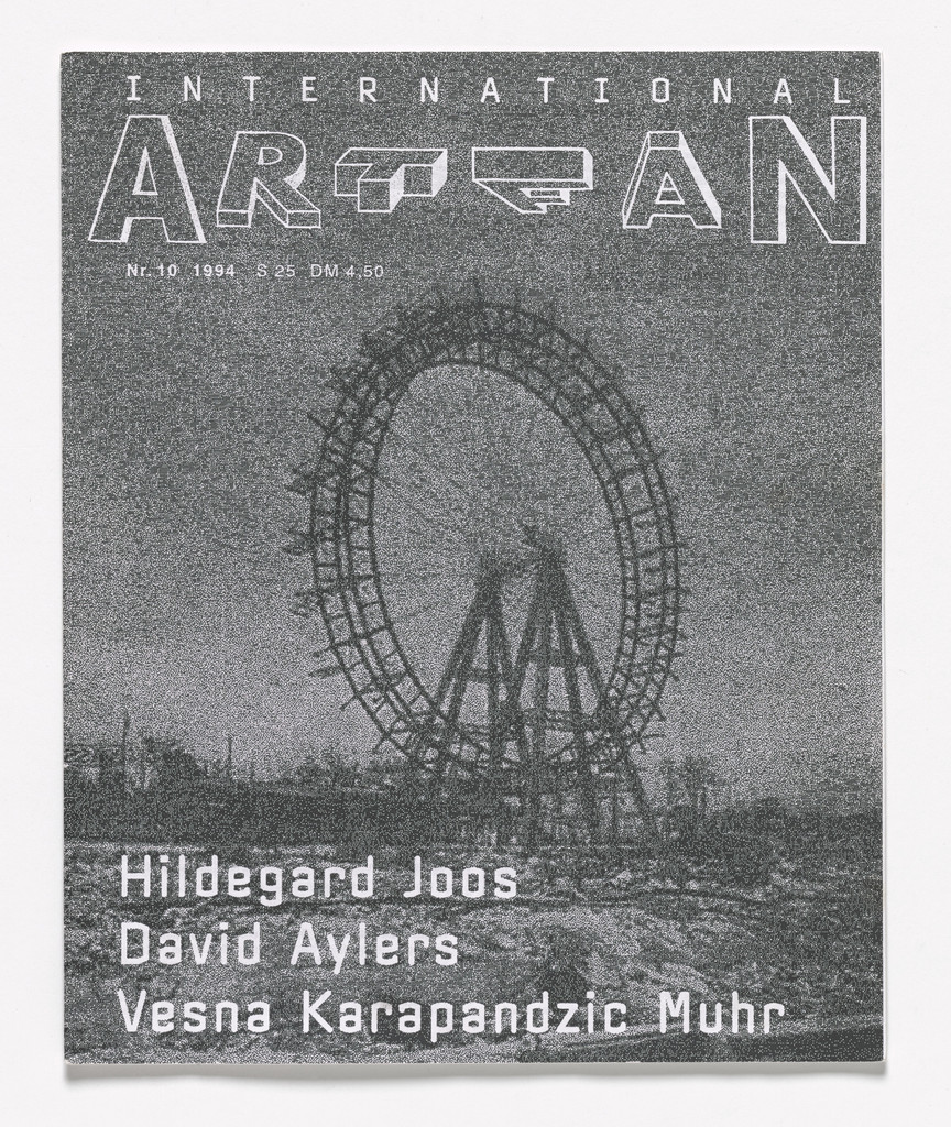 Artfan, no. 10 by Martin Kippenberger