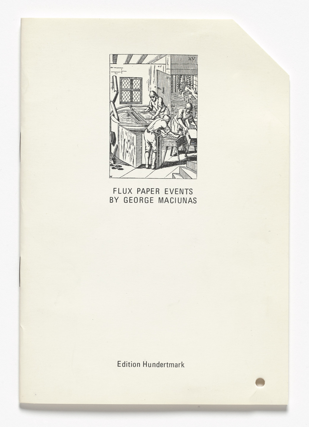 George Maciunas. Flux Paper Events. 1976