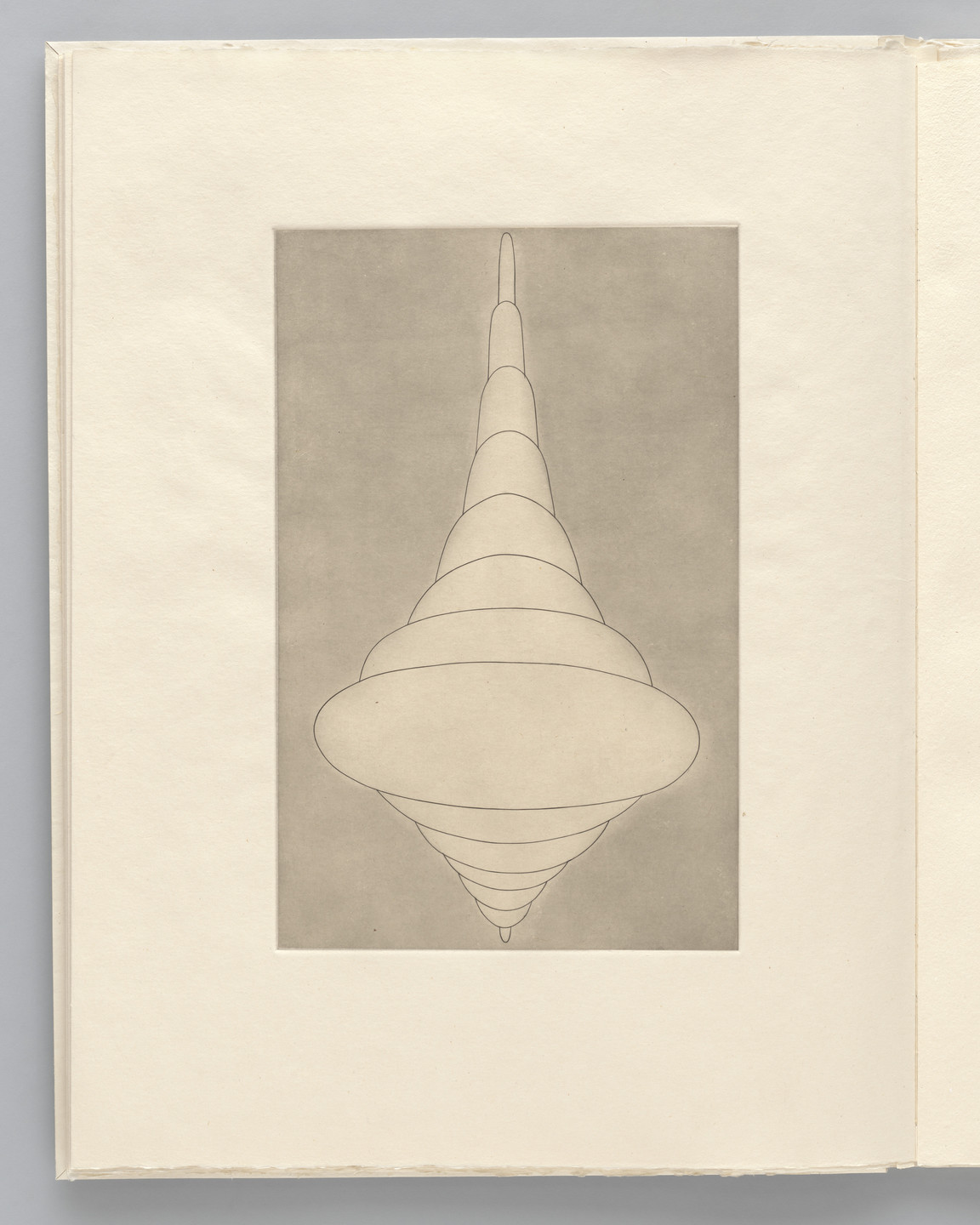 Louise Bourgeois. Untitled, plate 1 of 8, from the illustrated book, the puritan. 1990
