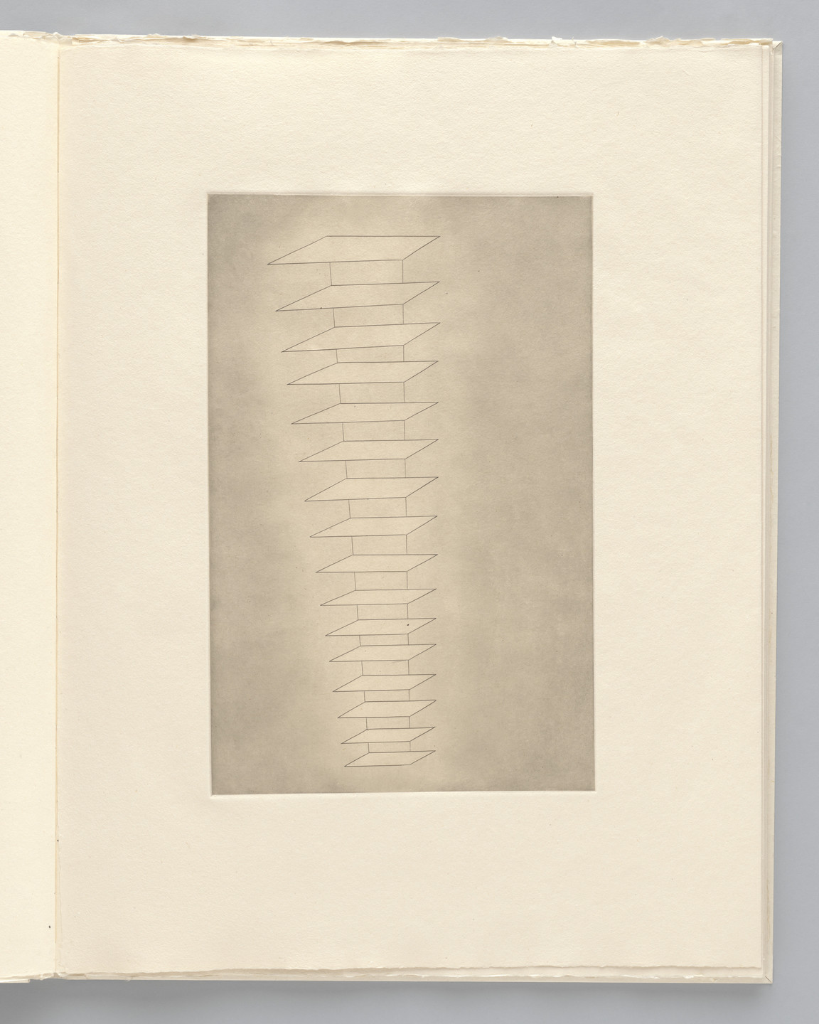 Louise Bourgeois. Untitled, plate 3 of 8, from the illustrated book, the puritan. 1990