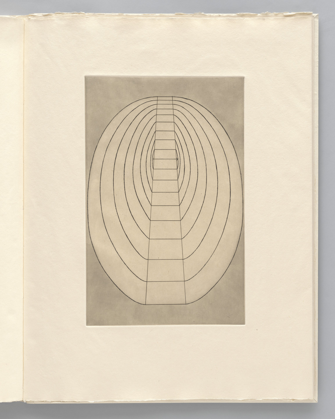 Louise Bourgeois. Untitled, plate 8 of 8, from the illustrated book, the puritan. 1990