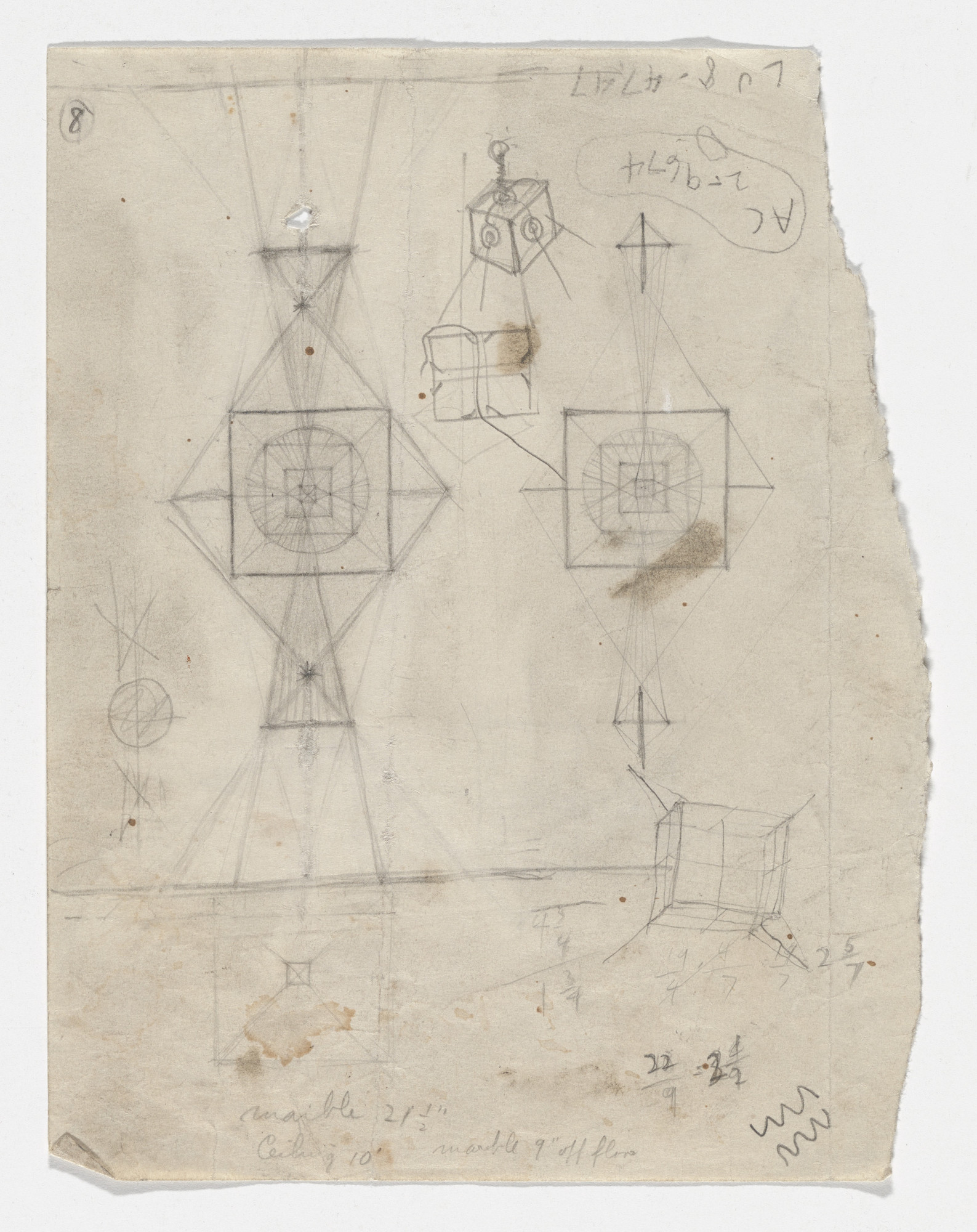 Richard Lippold. Study for Variation No. 7: Full Moon
