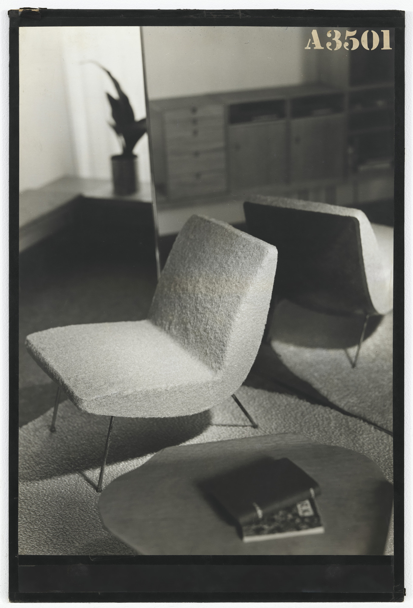 Charles Eames, Eero Saarinen. Entry Panel for MoMA Competition for Organic Design in Home Furnishings