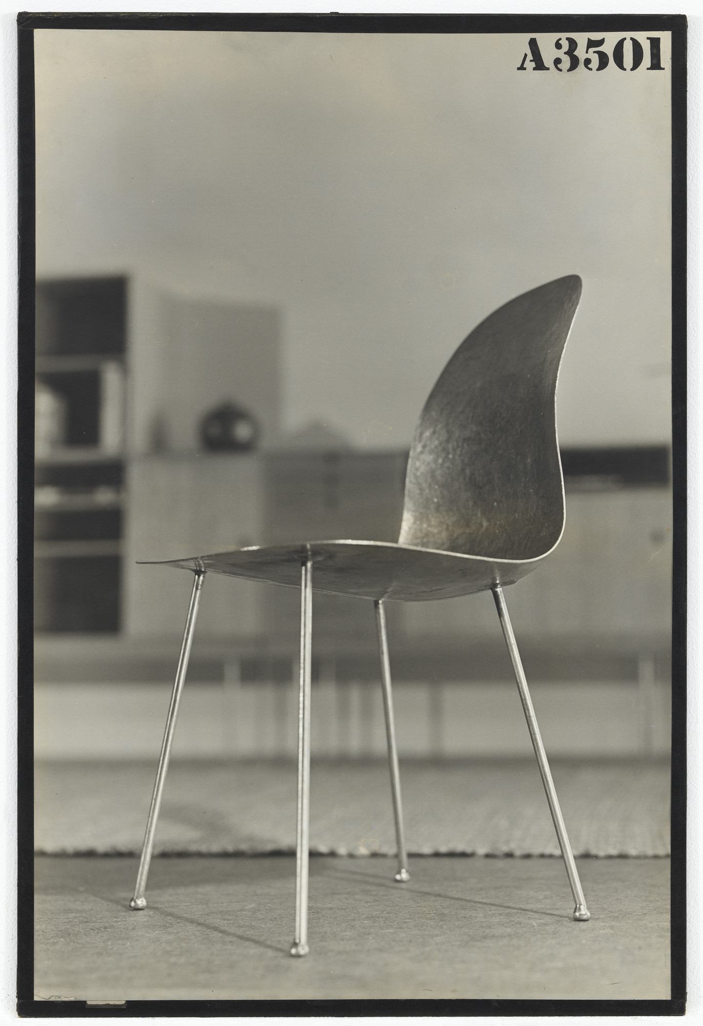 Charles Eames, Eero Saarinen. Entry Panel for MoMA Competition for Organic Design in Home Furnishings
