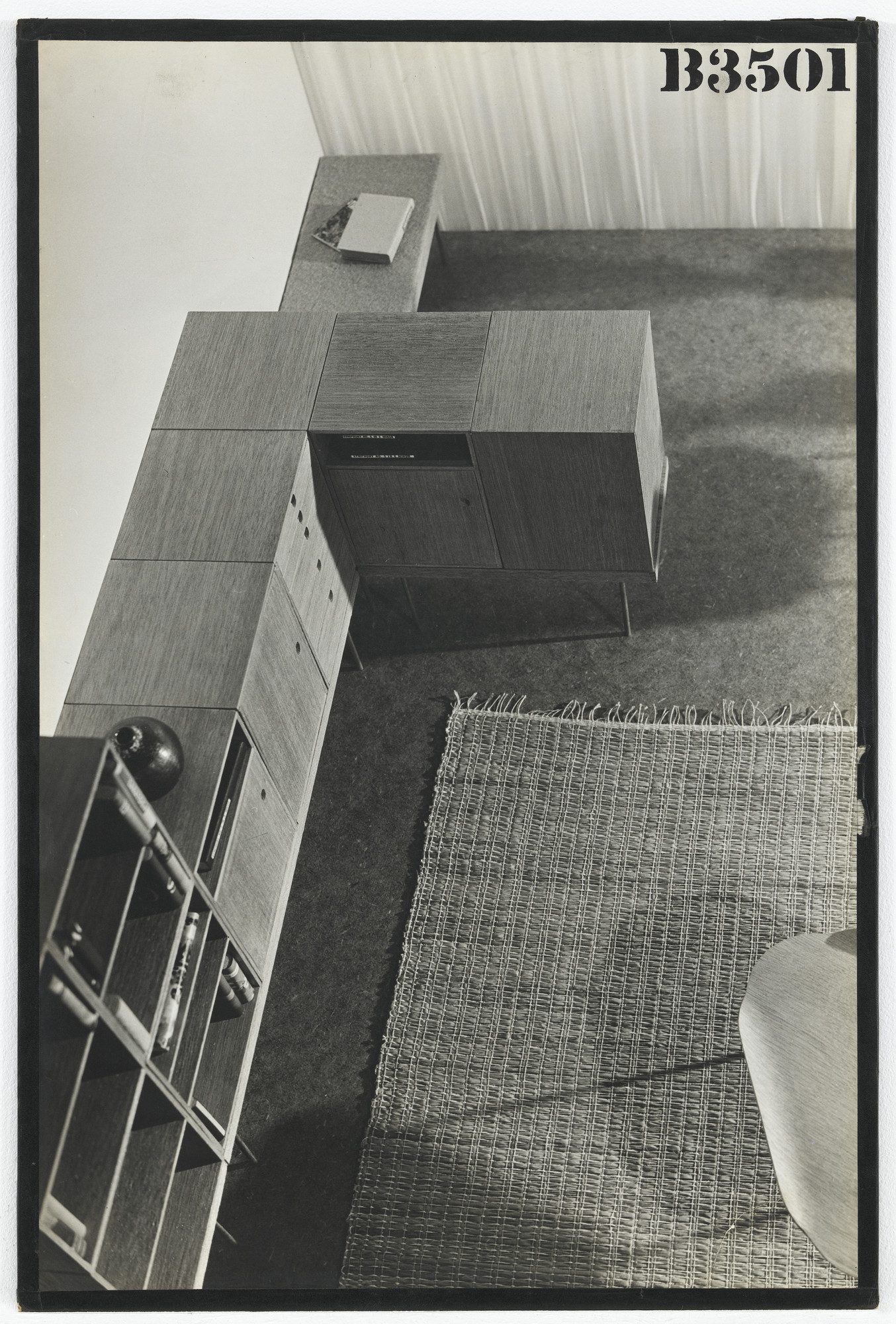 Charles Eames, Eero Saarinen. Entry Panel for MoMA Competition for Organic Design in Home Furnishings