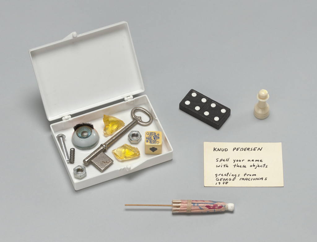 Your Name Spelled with Objects: Knud Pedersen