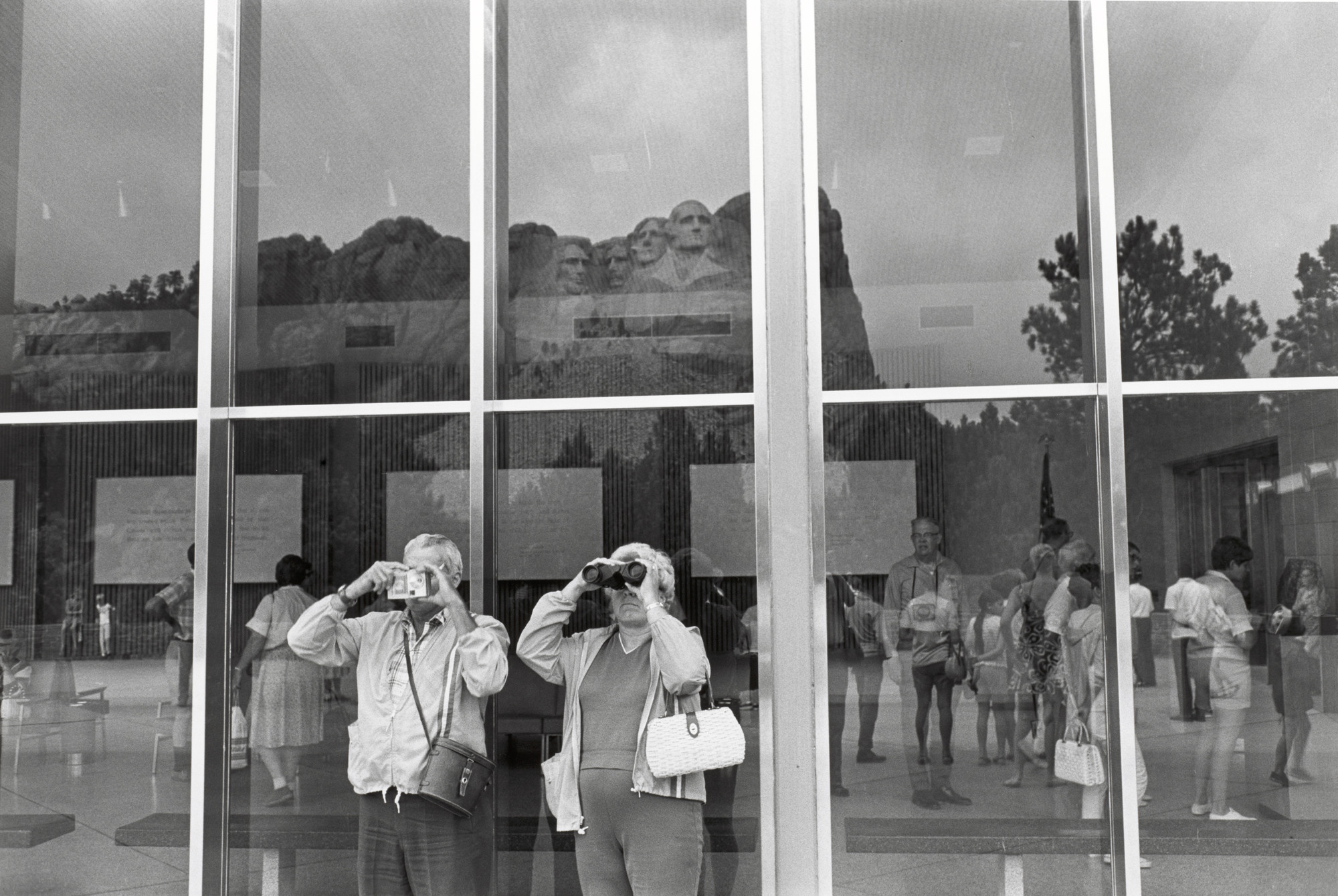 Lee Friedlander. Mount Rushmore. South Dakota. 1969