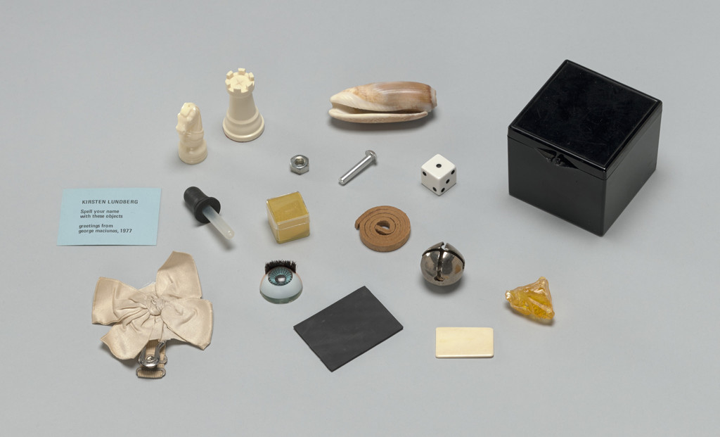 Your Name Spelled with Objects: Kirsten Lundberg