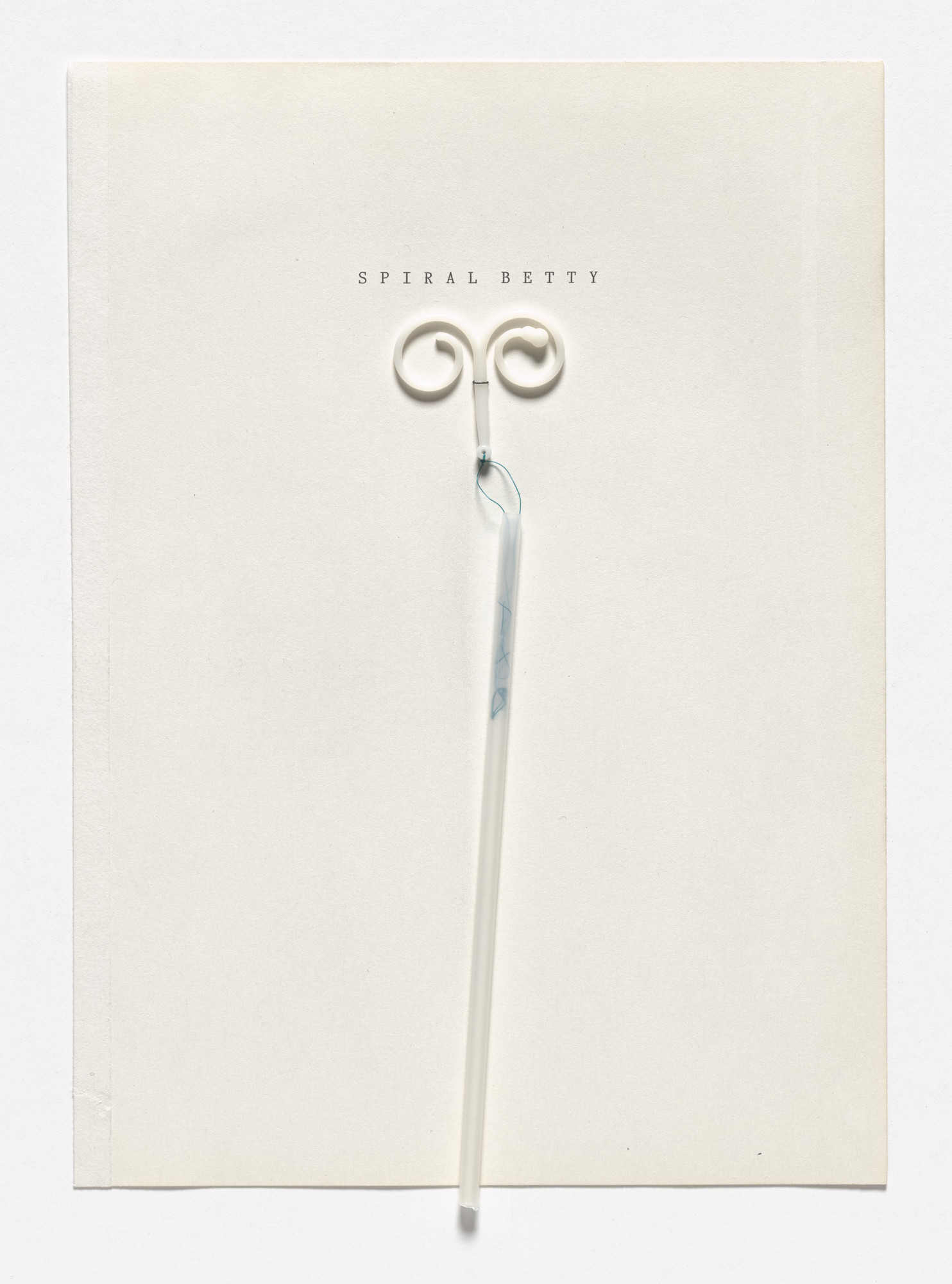 Rosemarie Trockel. Spiral Betty from Book Drafts