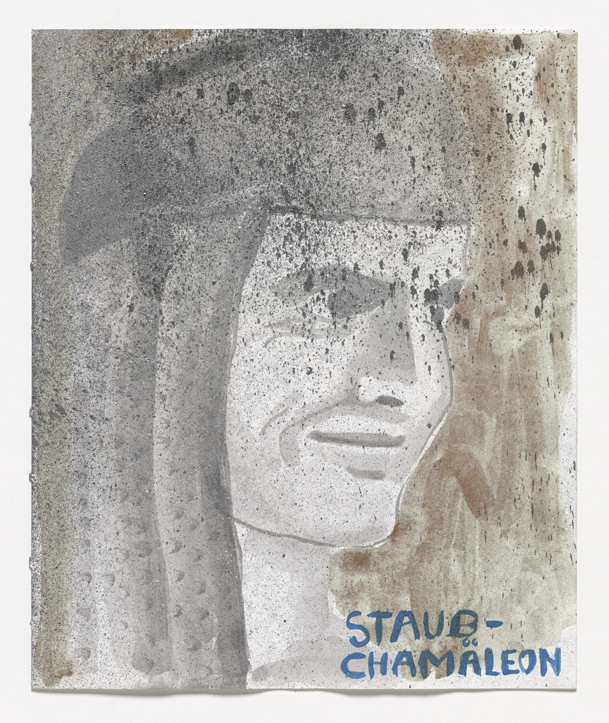 Rosemarie Trockel. Staubchamäleon (Dust Chameleon) from Book Drafts. 1994