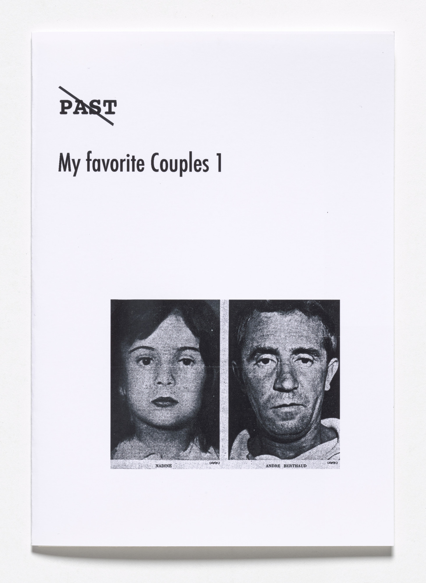 Rosemarie Trockel. No Past from Book Drafts