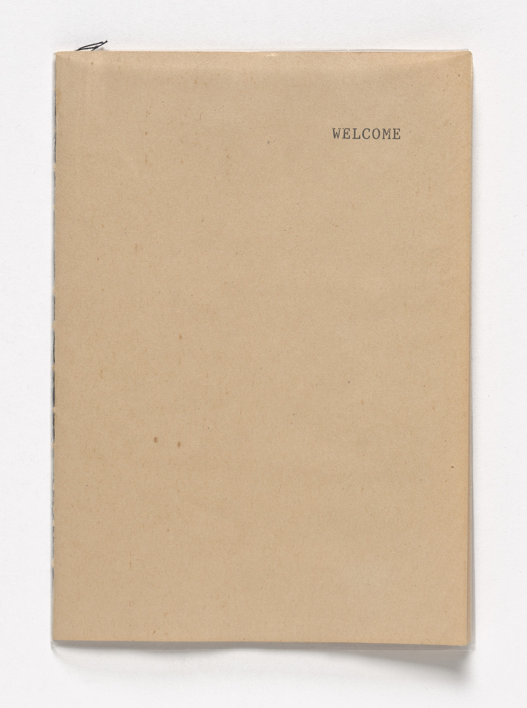 Rosemarie Trockel. Welcome from Book Drafts. 1983