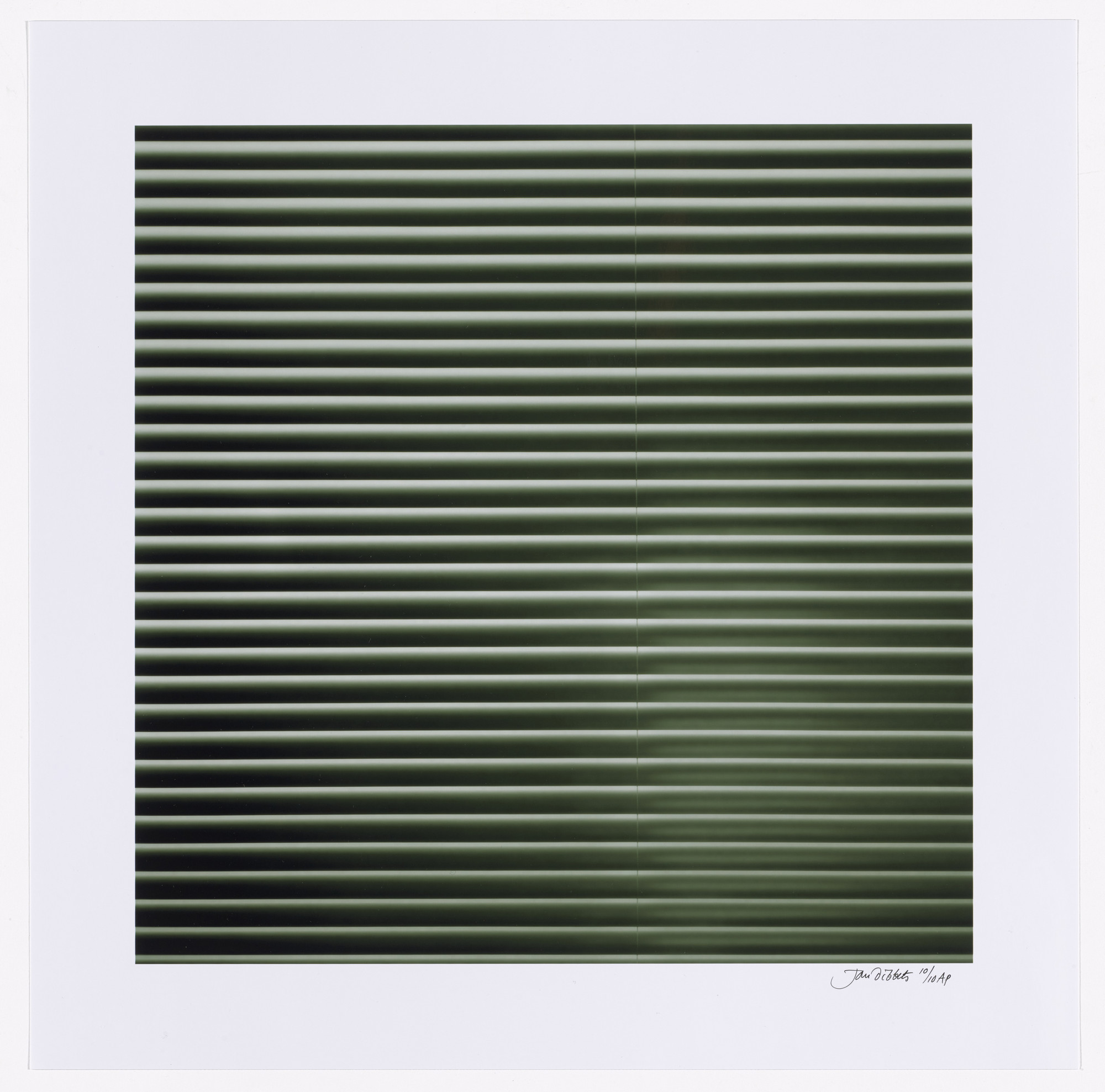 Jan Dibbets. Untitled (for Alan C.) from Alan Cristea Gallery Twentieth Anniversary Portfolio