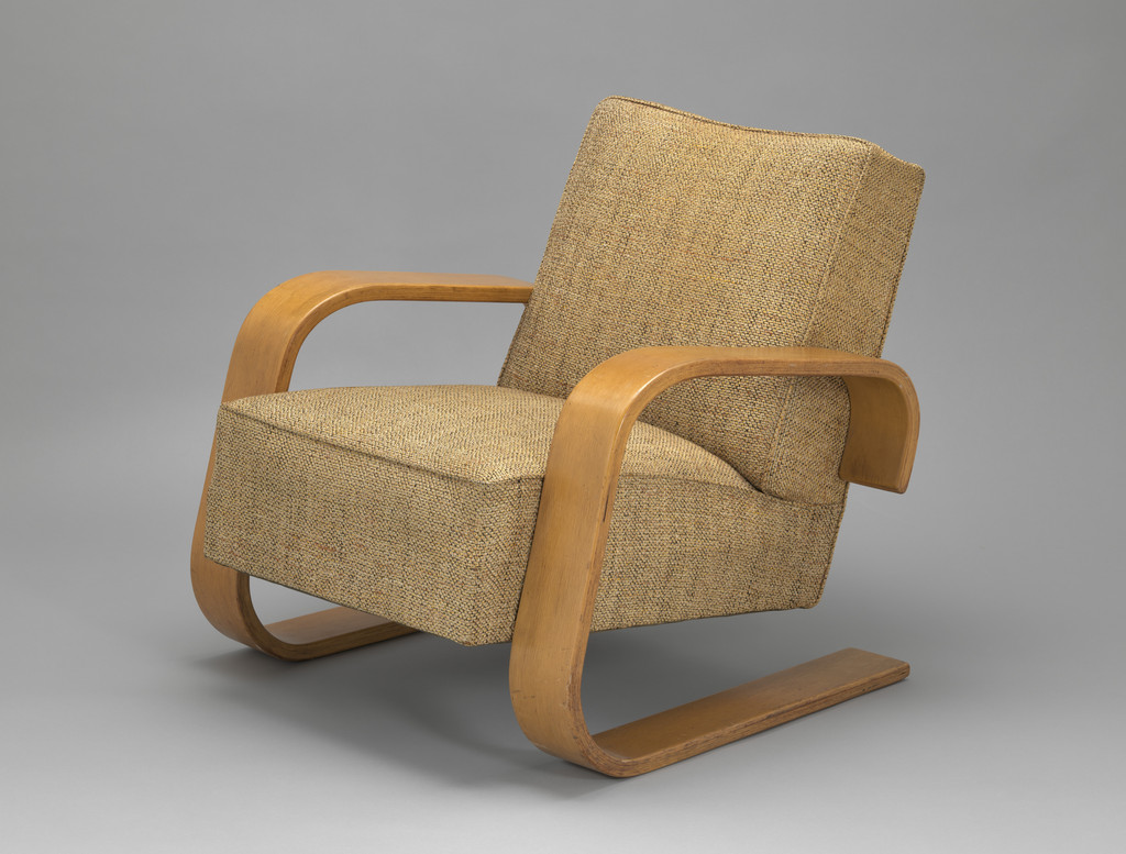 Armchair (model 400) (Cantilevered armchair)