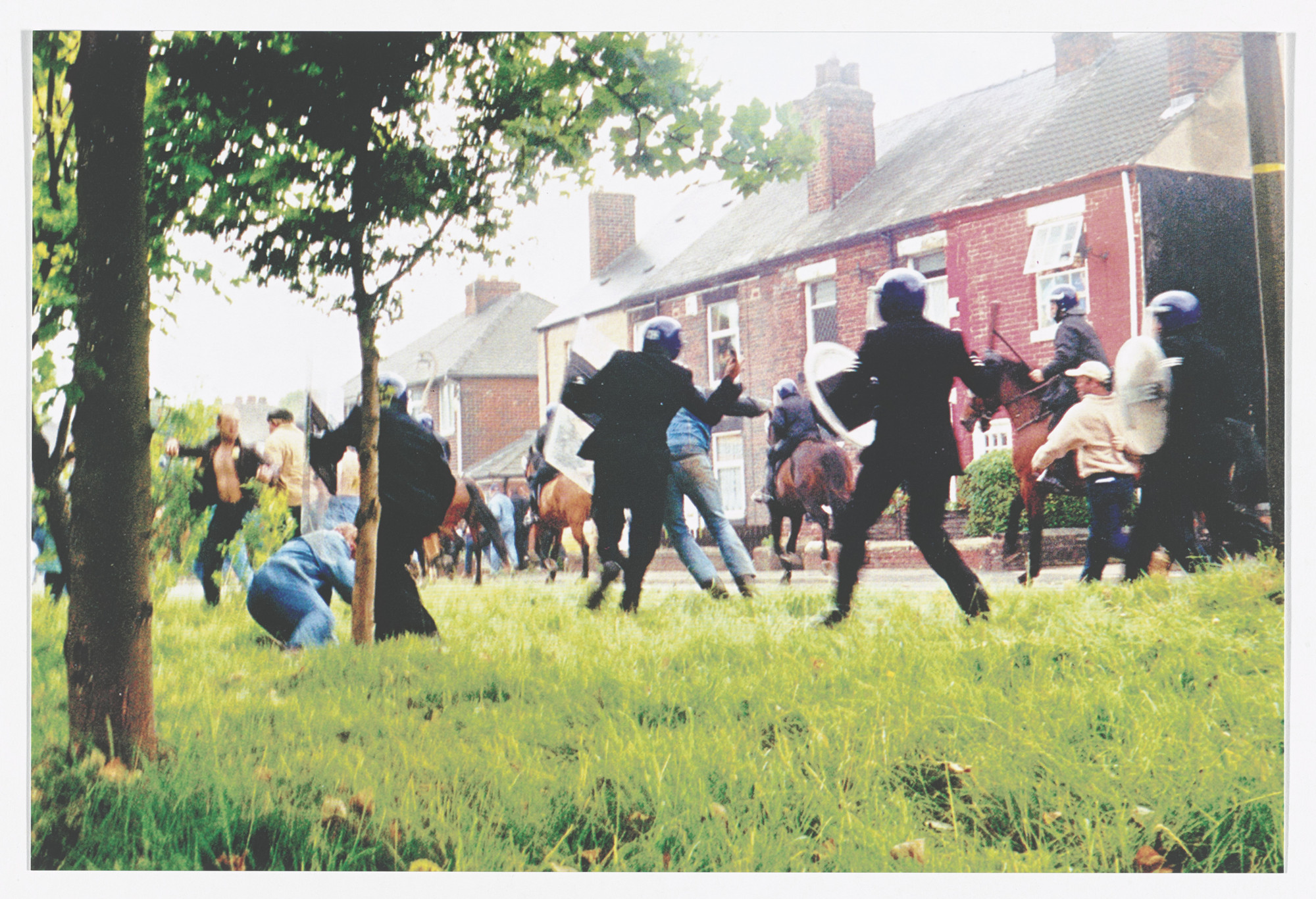 Jeremy Deller. Battle of Orgreave, 2001 from Odds and Sods (for Parkett no. 95). 2014