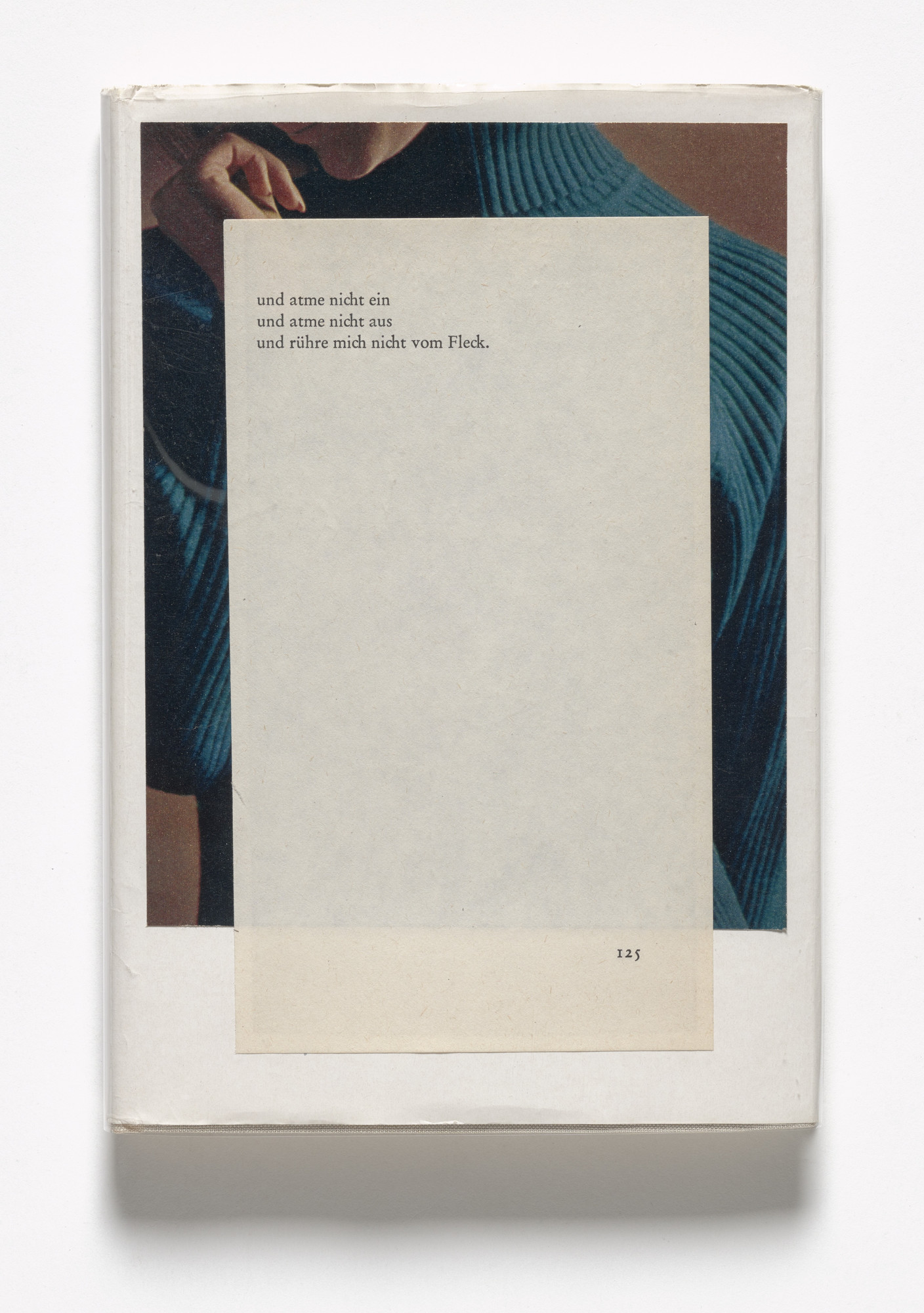 Rosemarie Trockel. und atme nicht ein, und atme nicht aus, und rühre mich nicht vom Fleck (and do not breathe in, and do not breathe out, and do not move from the spot) from Book Drafts