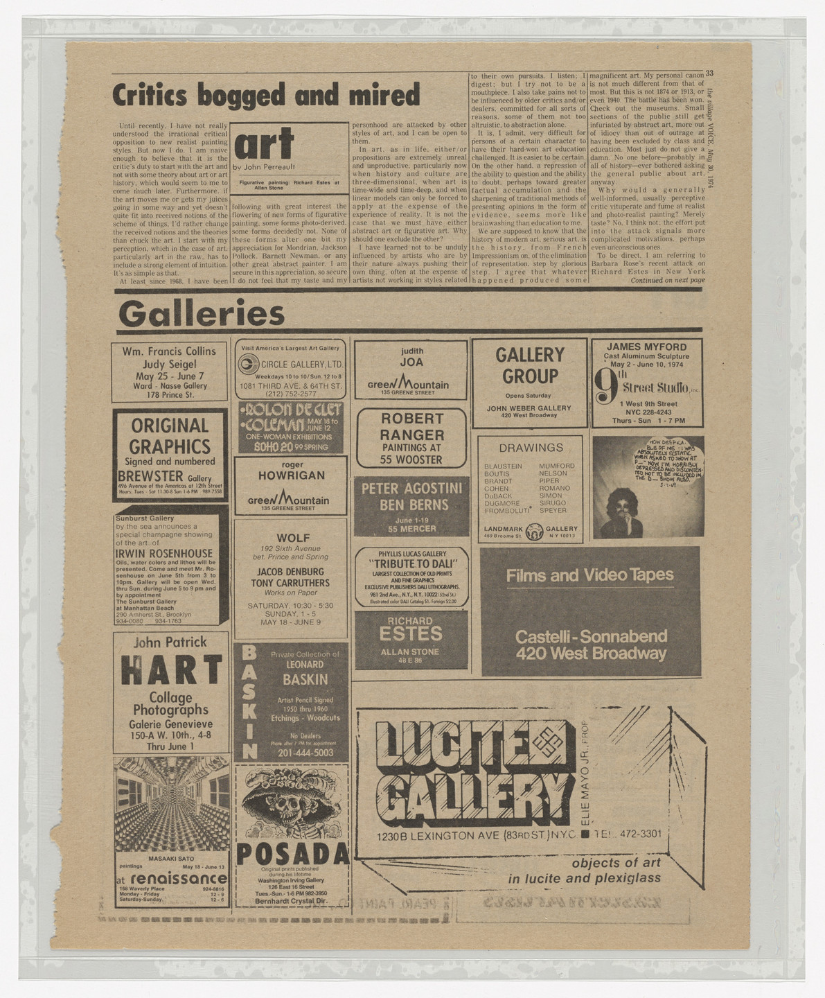 Adrian Piper. The Mythic Being. 1974