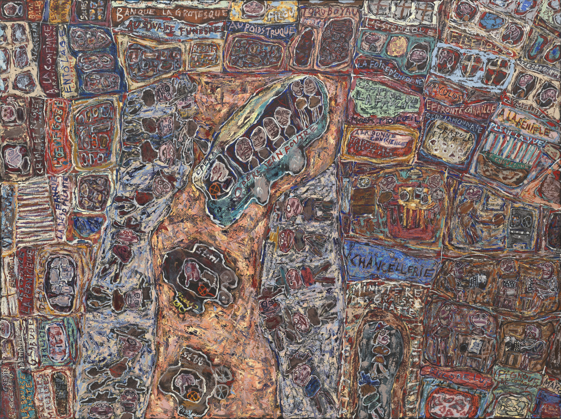 Jean Dubuffet. Business Prospers. June 1961