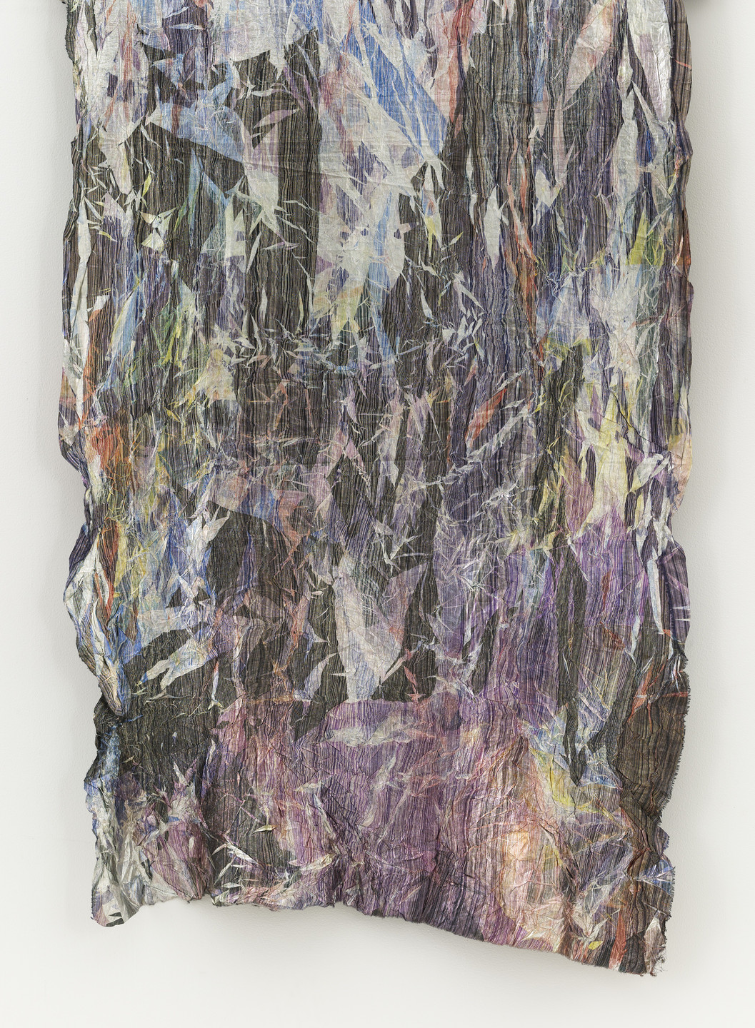 Junichi Arai. Crinkled Metallic Fabric. c. 1995