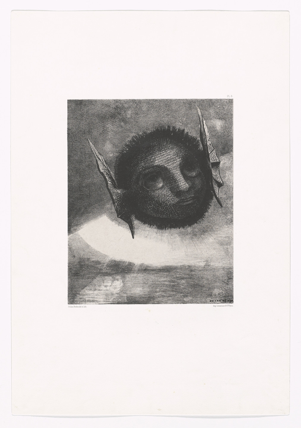 Odilon Redon. Gnome from In the Dream (Dans le rêve). 1879