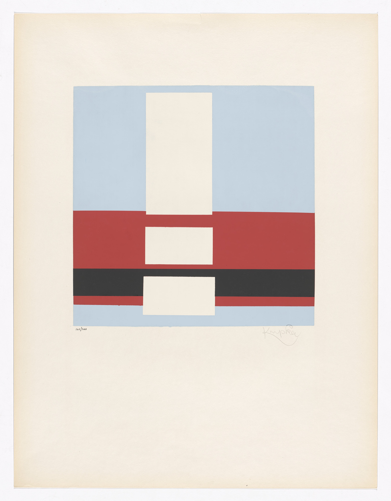 František Kupka. An Absolute (Une Absolue) from Art of Today, Masters of Abstract Art (Art d'aujourd'hui, maîtres de l'art abstrait), Album I