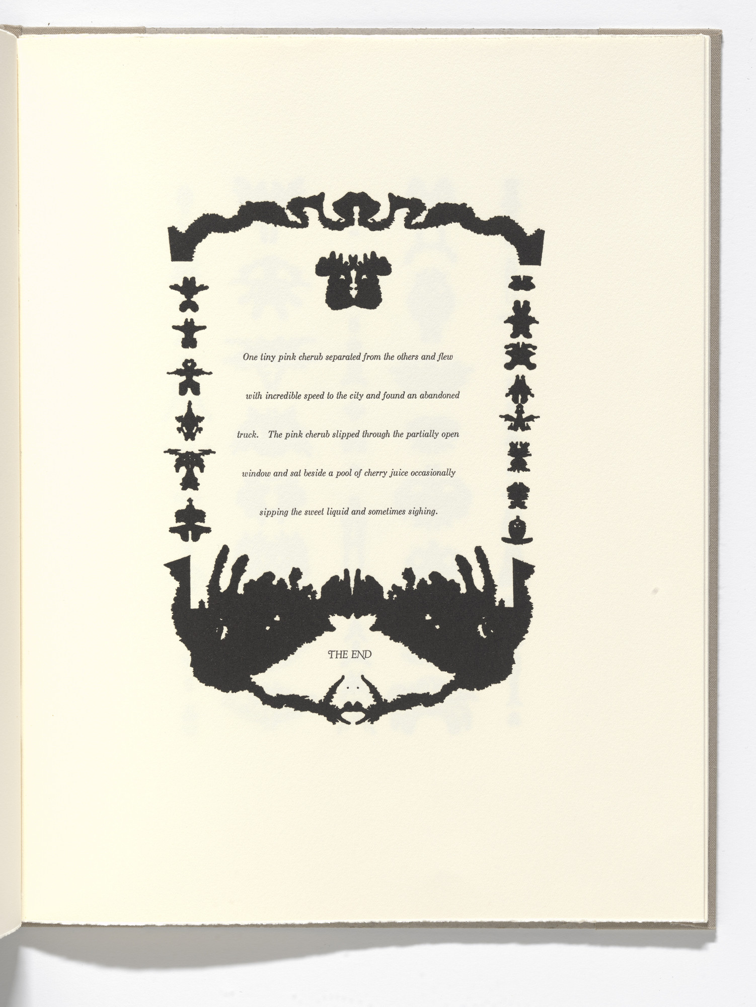Bruce Conner. In-text plate (folio 17) from The Adventures of a Novel in Four Chapters