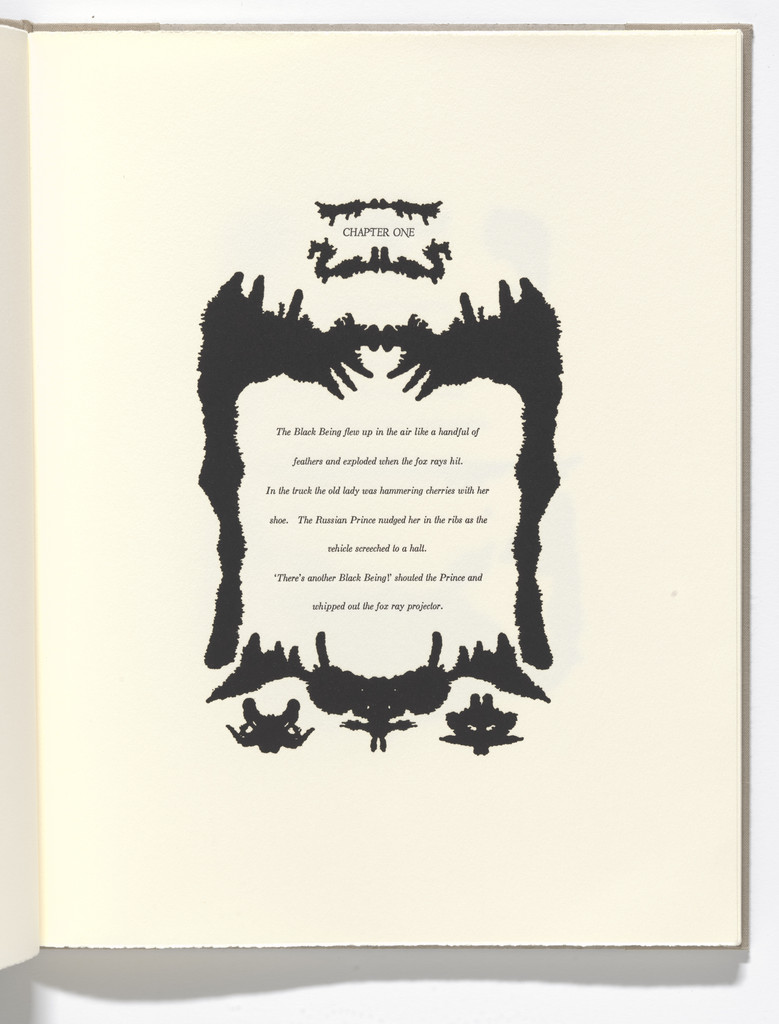 In-text plate (folio 7) from The Adventures of a Novel in Four Chapters
