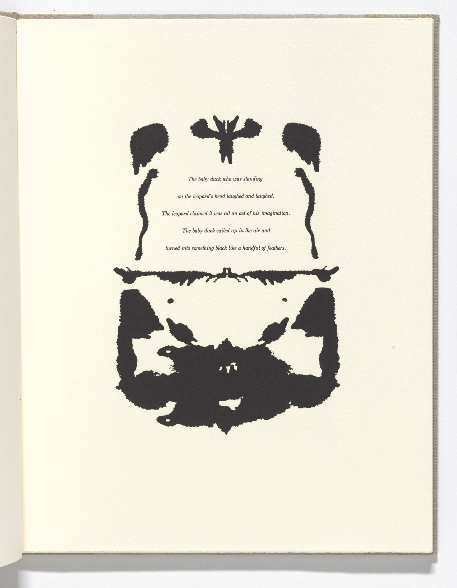 Bruce Conner. In-text plate (folio 8) from The Adventures of a Novel in Four Chapters