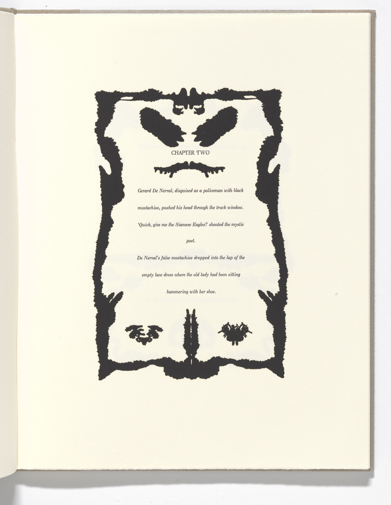 In-text plate (folio 10) from The Adventures of a Novel in Four Chapters