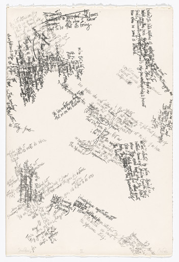 John Cage. VI (plate, folio 18) from Mushroom Book. 1972. (Print