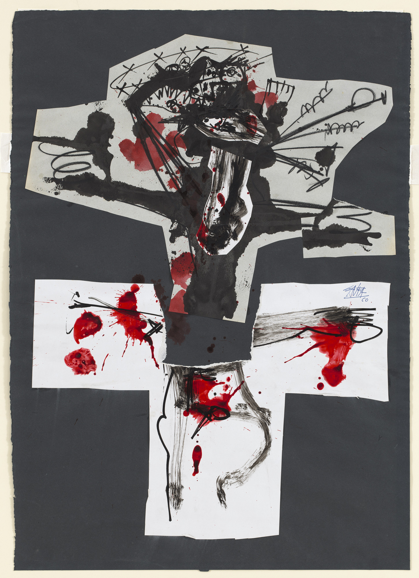 Antonio Saura. Crucifixion