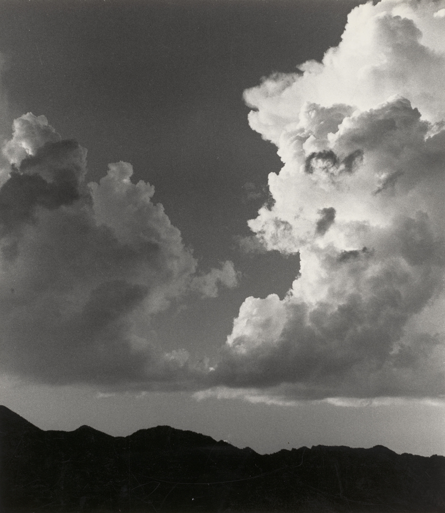 Dorothea Lange. Clouds, Utah