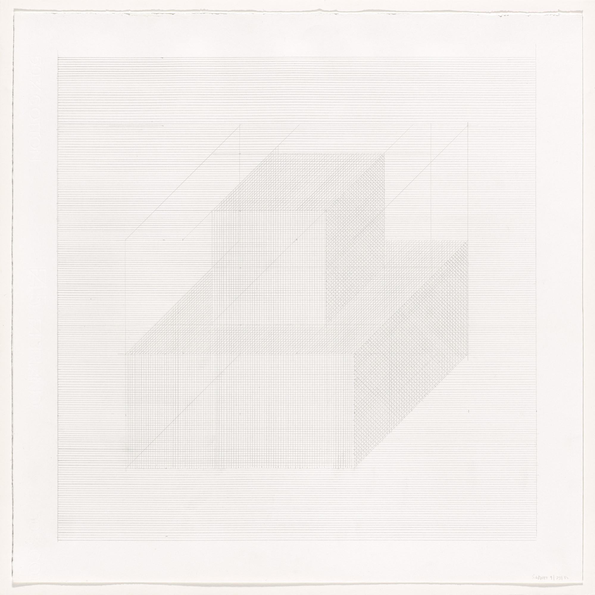 Sol LeWitt. Untitled
