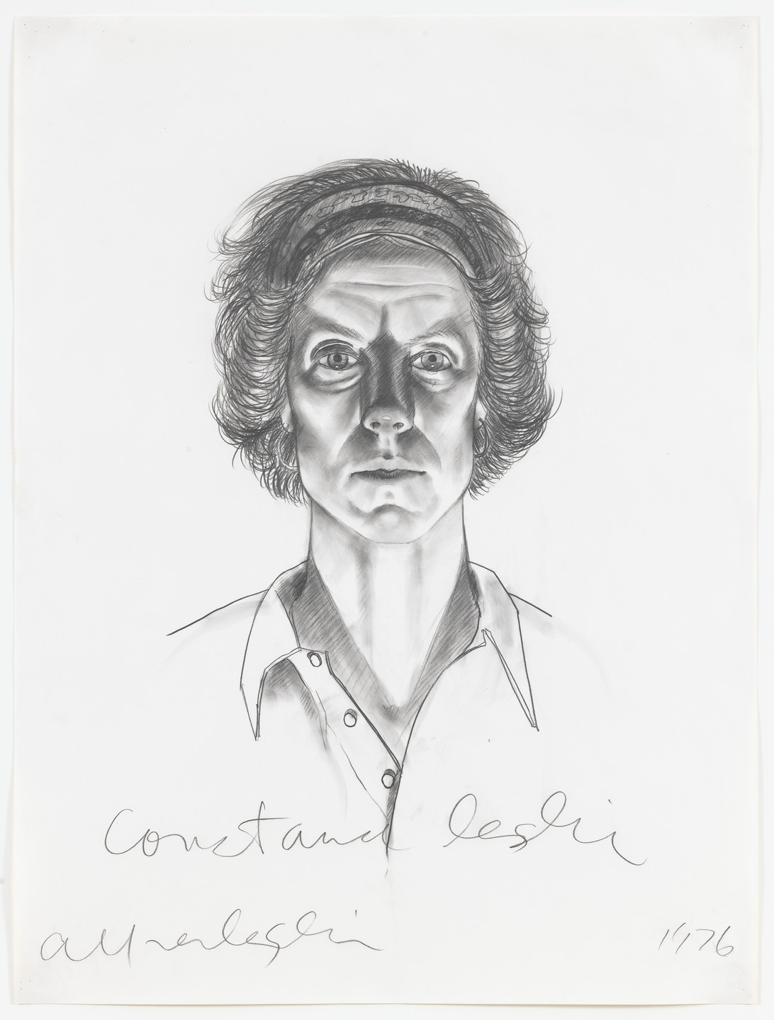 Alfred Leslie. Constance Leslie. 1976