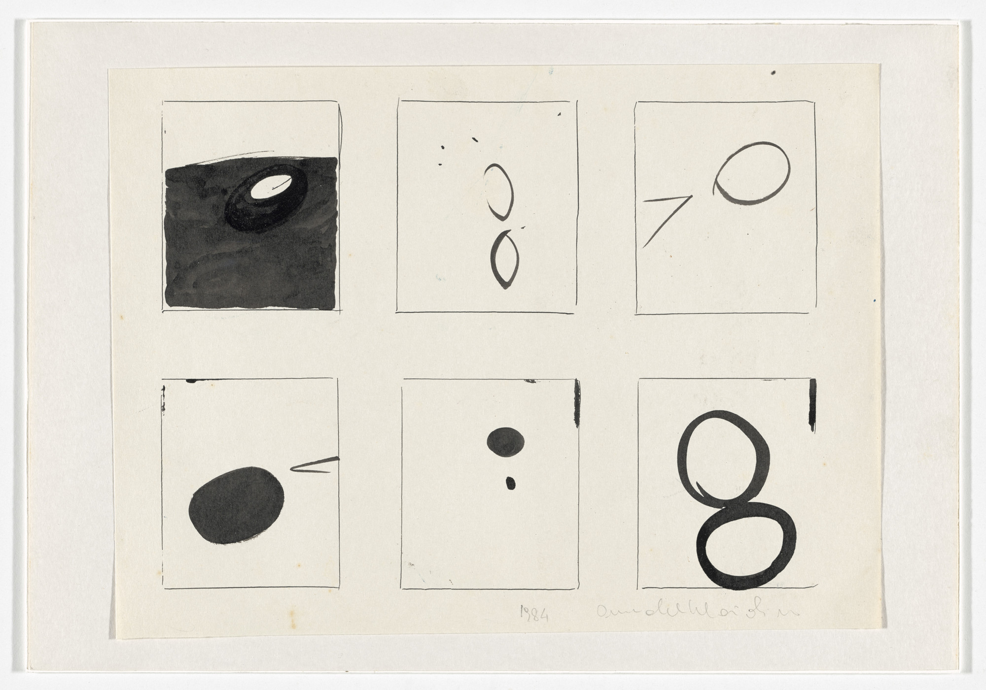 Anna Maria Maiolino. Piccole Note. 1984