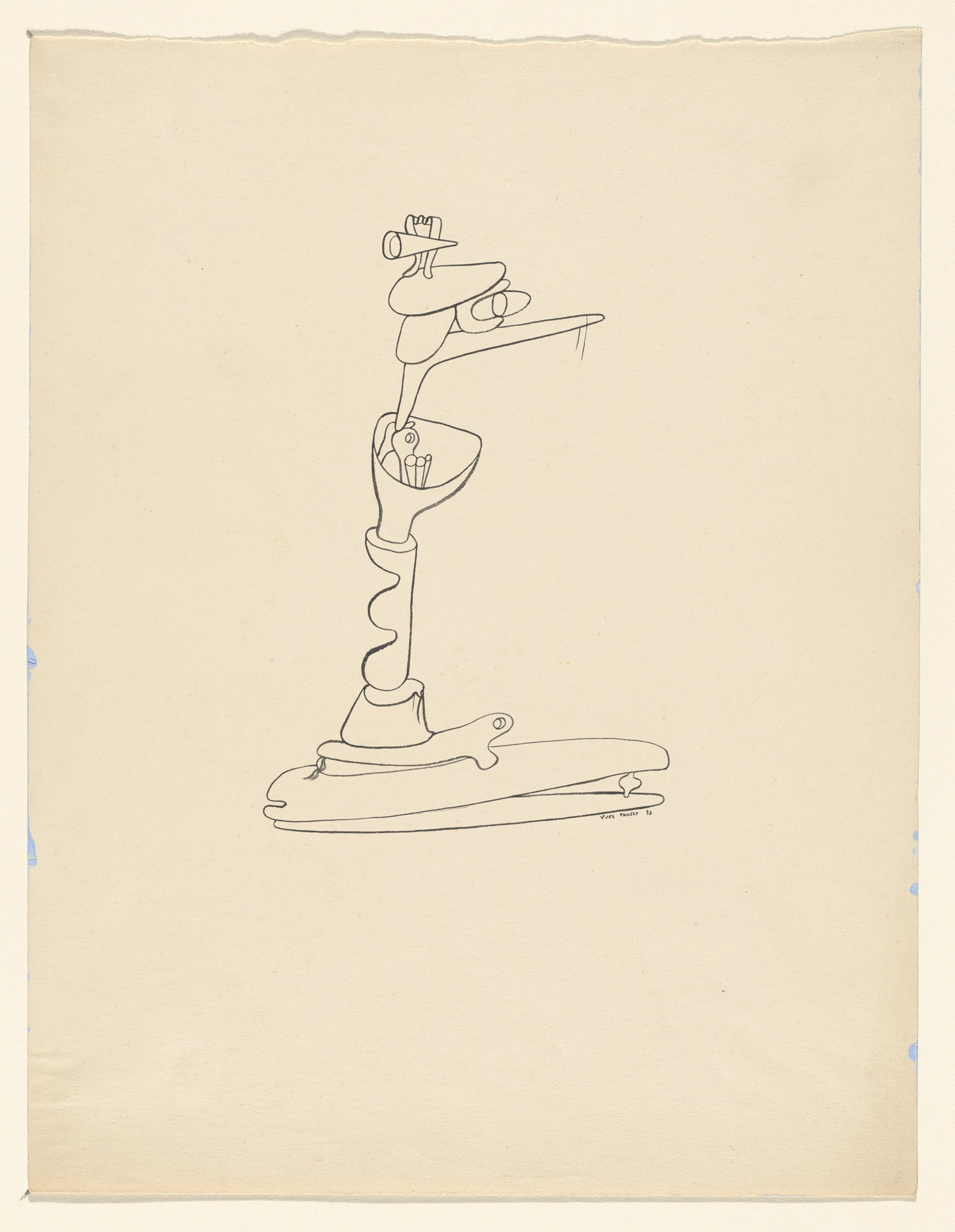 Yves Tanguy. Untitled